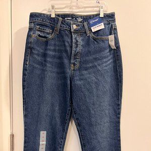 High-rise OG Straight Ankle Jeans for Women OLD NAVI